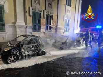 Via Lascaris, incendio dolo in danno di 6 auto - - vocedipopolo.it