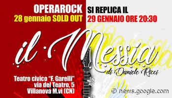 Villanova: tutto esaurito al Garelli per l'opera rock "Il Messia" - Unione Monregalese