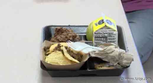 New Mexico bill could make school lunches healthier and free