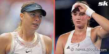 Elena Rybakina denies idolising Maria Sharapova despite growing ... - Sportskeeda