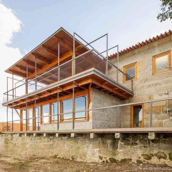 Carlos Castanheira brings order to abandonded caretaker's cottage in Braga