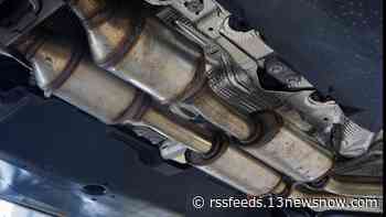 Norfolk police need your help identifying this catalytic converter thief.