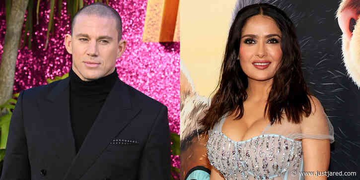 Channing Tatum Says He's 'Besties' With Salma Hayek After Filming 'Magic Mike's Last Dance'