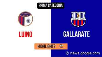 Luino - Gallarate, gli highlights [VIDEO] - Paolozerbi.com - Paolozerbi.com