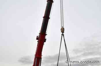 Hardheim: 120-Tonnen-Kran bewegt monströse Teile - Fränkische Nachrichten