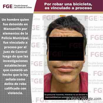 Por robar una bicicleta en Manzanillo, es vinculado a proceso - Noticias Va de Nuez