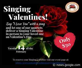 Feb 14 | Singing Valentines | Concord, NH Patch - Patch