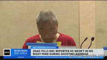 Half Moon Bay mass shooting suspect says he was bullied at job in television interview - KPIX CBS SF Bay Area
