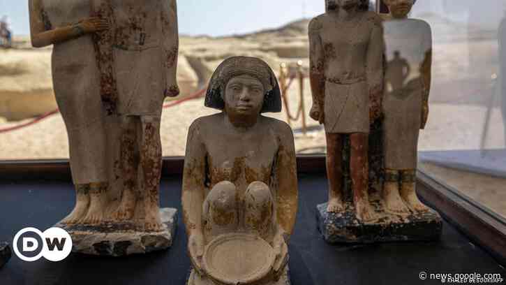 Egypt unveils 4,300-year-old mummy, tombs - DW (English)