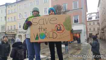 Klimaschützer demonstrieren in Traunstein - Bayernwelle SüdOst