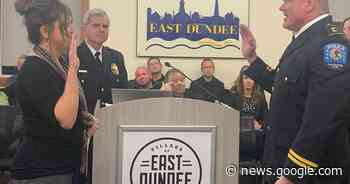 Swearing-in ceremony held for new East Dundee deputy police ... - Chicago Tribune