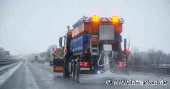 A9 bei Creußen: Sprinter-Fahrer kollidiert mit Schneepflug - mehrere tausend Euro Schaden