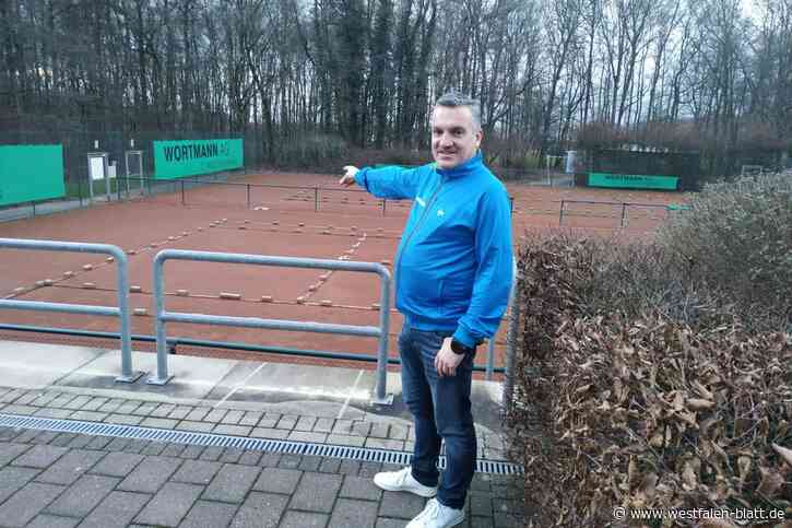 Auch im Dunkeln Tennis spielen