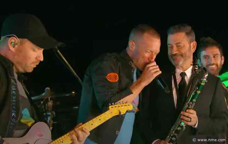 Watch Coldplay perform ‘Clocks’ on ‘Kimmel’ for show’s 20th anniversary