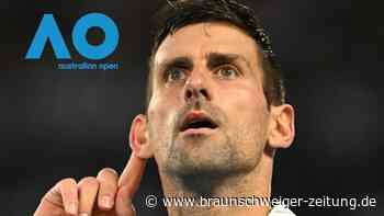 Djokovic zum zehnten Mal im Finale der Australian Open