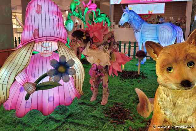 Magisch lichtspektakel Lightopia om 30ste verjaardag shoppingcenter Wijnegem te vieren