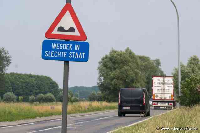 Hinder door werken aan kruispunt N17 met Wolfstraat en Provincielaan