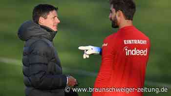 Eintracht Frankfurt mit Trapp beim FC Bayern