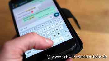 Unbekannte Nummer: WhatsApp-Betrug in Nagold