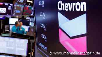 Ölkonzern Chevron verdient 2022 rund 35 Milliarden Dollar