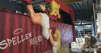 Karneval in Voerde: Wagenbau für den Zug am Tulpensonntag - Rheinische Post