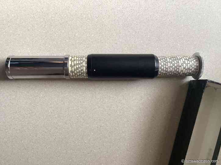 Antiques: Made by a king, this slide rules