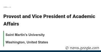 Provost and Vice President of Academic Affairs job with Saint ... - The Chronicle of Higher Education