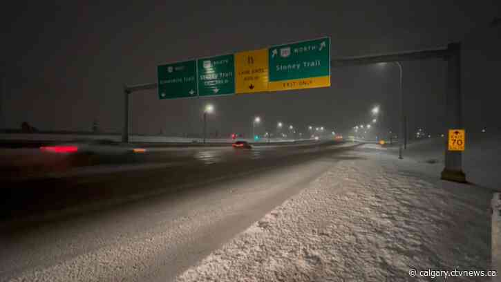 City reports good winter conditions on Calgary roads following early morning snow