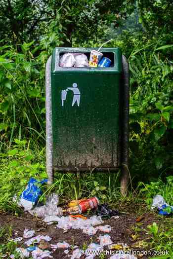 Rubbish in the local area by Trey Bowen