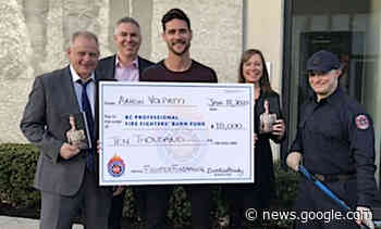 Former Vernon Viper and NHLer raises $10000 for BC Burn Fund ... - Castanet.net