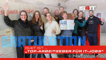 IS4IT auch 2023 „TOP-Arbeitgeber für IT-Jobs" - PresseBox