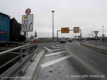 B 10 in Ulm: Einschränkungen an den Auf- und Abfahrten