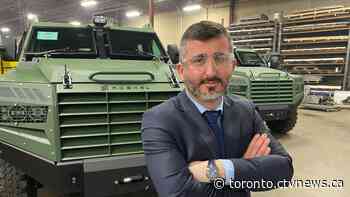 GTA company transforming Ford F-550s into armoured vehicles for Ukrainian war effort