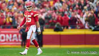 Mahomes' status triggers fluid AFC title game line