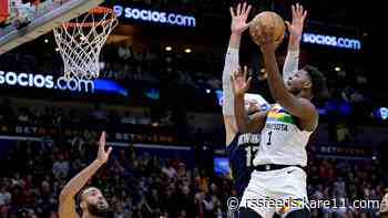Timberwolves spoil Ingram's return, top Pelicans 111-102