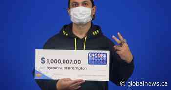 Ontario man ‘on top of the world’ after 2 major Lotto Max wins in a month
