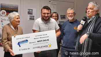 Caudry : un chèque remis dans le cadre du Téléthon, le second - La Voix du Nord