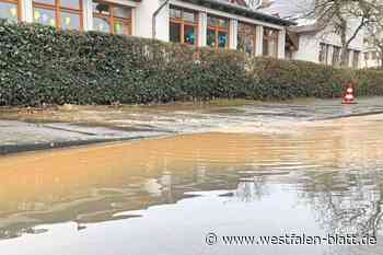 "Wasser marsch" für eine Mammutaufgabe