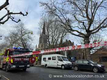 Reaction as fire destroys St Mark's Church in St John's Wood