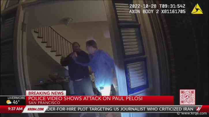 Video: Footage of Paul Pelosi attack released