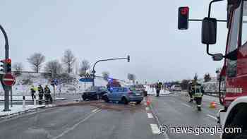 Rote Ampel missachtet: Unfall an A 8-Anschluss in Taufkirchen - Merkur.de
