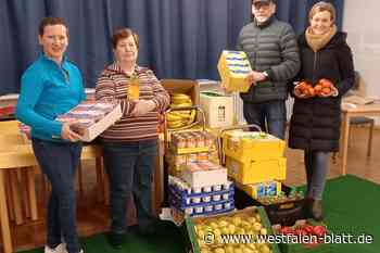 Spenden geworben, eingekauft und ausgeliefert