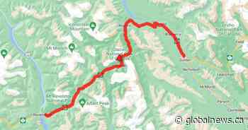 Highway closure in B.C. between Revelstoke and Golden for avalanche control