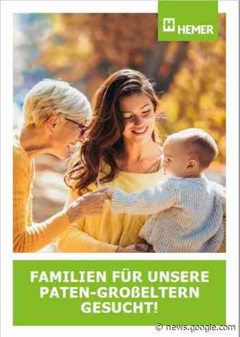 Angebot in Hemer: Städtisches Projekt „Paten-Großeltern“ startet ... - www.lokalkompass.de