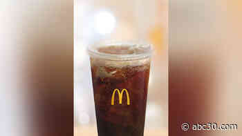 McDonald's is testing a new strawless lid in effort to be more environmentally friendly