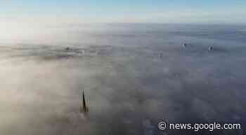 Norwich weather: Images capture freezing fog over city - Eastern Daily Press