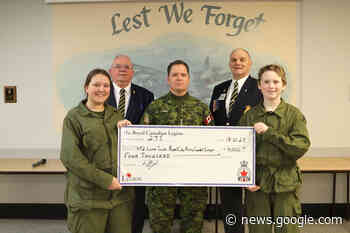 Fergus Legion host 494 Lorne Scots Royal Canadian Army Cadet ... - Wellington Advertiser