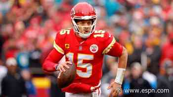 Reid confirms Mahomes will start vs. Bengals