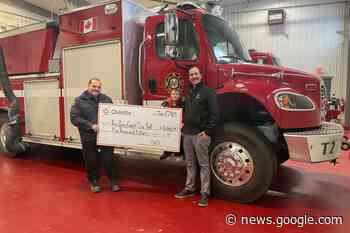 Fire department donations Pouce Coupe Tomslake - Dawson Creek Mirror