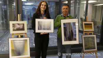 Kunstausstellung in der Sparkasse Bad Reichenhall: 31 Abstraktbilder von Stefan Wörz